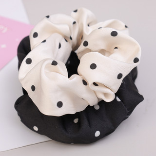 Thời Trang Hàn Quốc Dây Buộc Tóc Co Giãn Satin Scrunchies Nữ Oversize Tóc Dây Cao Su Ngọt Ngào Đa Năng Đầu Dây Phụ Kiện Tóc