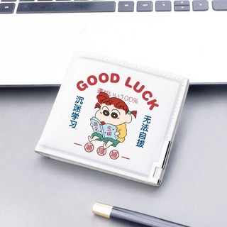 Yg Crayon Shin-chan Hoạt Hình Ví Nữ Ví Đựng Tiền Xu Thời Trang In Đa Năng Nhiều Khe Cắm Thẻ Túi Da Kẹp