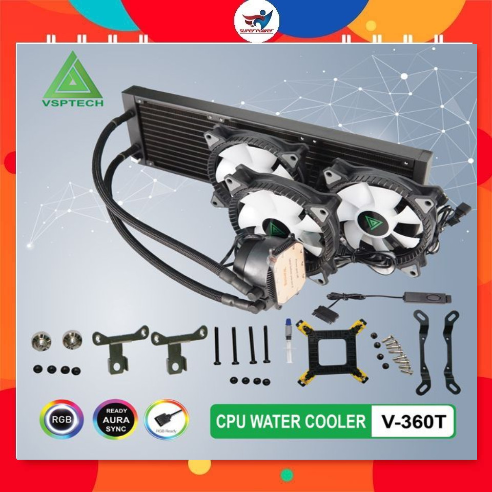 Tản Nhiệt Nước AIO CPU VSP V-360T | Shopee Việt Nam