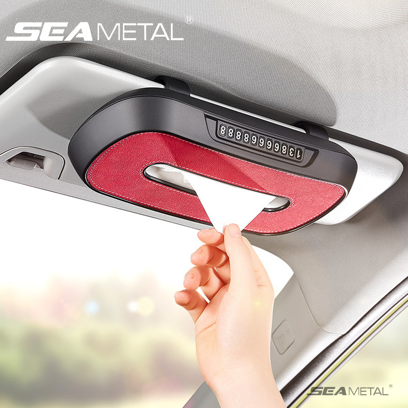 hộp đựng khăn giấy ô tô SEAMETAL car Hộp đựng khăn giấy đa chức năng có biển số Hộp giấy vệ sinh ô tô Hộp đựng khăn giấy ô tô Hộp đựng khăn giấy ô tô Hộp giấy phía sau ghế ô tô Tấm số ô tô