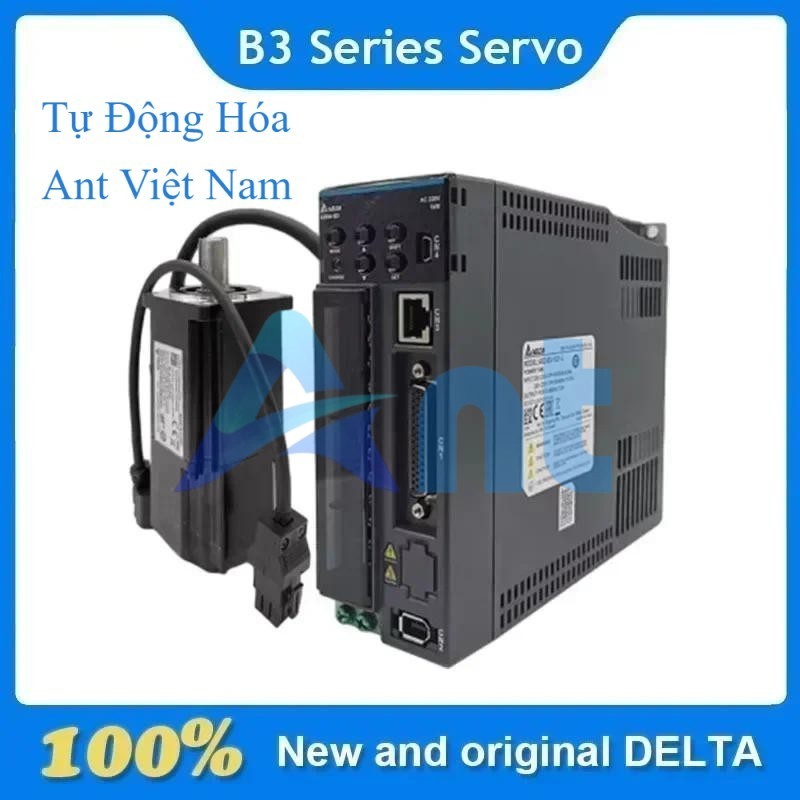 Original Delta Servo Motor Servo Drive 400W B3 Series ASD-B3-0421-L ECM ...