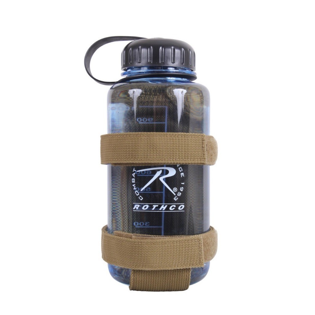 Giá móc chai nước điều chỉnh được_gắn thắt lưng,molle ba lô _tactical
