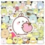 Set 50 Sticker Trang Trí Hình Động Vật Hoạt Hình Dễ Thương - GÌ CŨNG IN