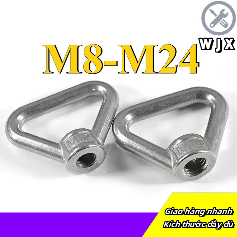 Bulong móc cẩu âm, bulong tai cẩu âm INOX 304 M8-M24 (WJX-DM1) | Shopee ...