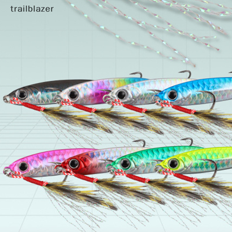 Trailblazer Micro Metal Jig 7g 10g 15g 20g 25g 30g Shore Casg Jigging mồi nhử Shore Casg Nước Mặn Câu Cá Mồi Nhân Tạo Mới