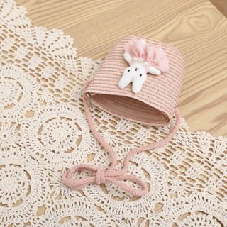 Túi Rơm Mini MELEN, Dây Kéo Hoạt Hình Bunny Kid Túi Messenger, Dễ Thương Handmade Dệt Tiền Xu Đạo Cụ Ảnh Túi Xách Đeo Ngang