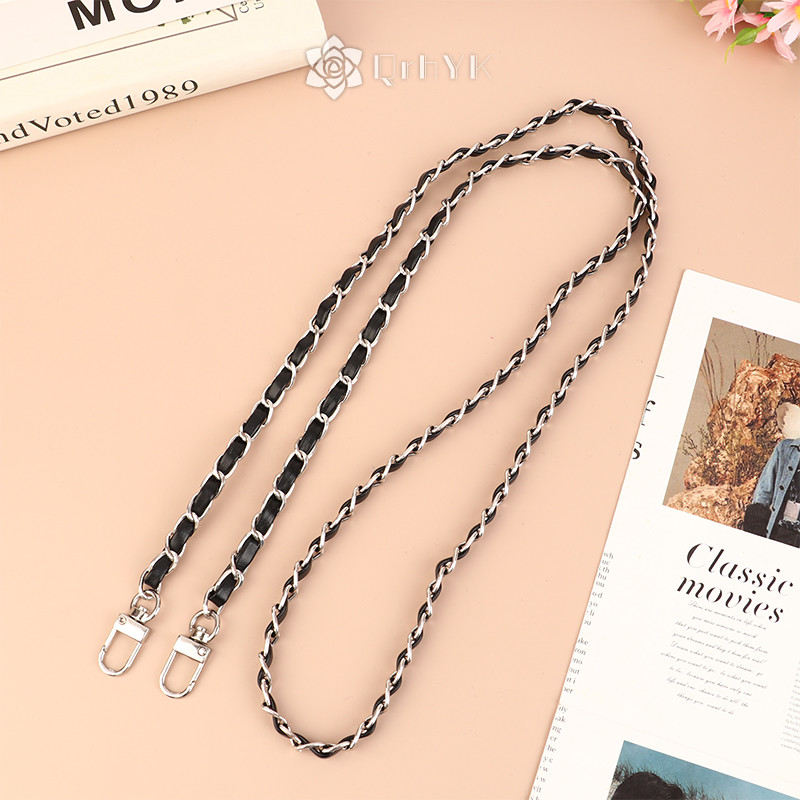 Qrhyk 120cm Ví Dây Xích Đeo Ngang Túi Xách Dây Xích Da Thay Thế Túi Đeo Vai Dây Xích Diy Nữ Cô Gái Túi Một Phần Phụ Kiện Mới