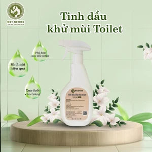 Tinh dầu khử mùi toilet Myy Nature, hương thơm tự nhiên, ngăn mùi hôi khó chịu chai 500ml