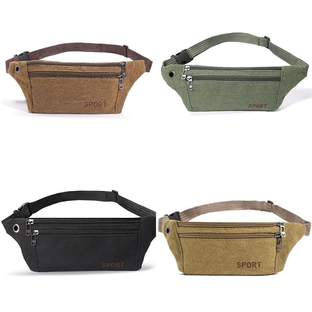 Túi chạy bộ FEDAOG, Gói vải Fanny nhiều túi, Đồng xu điện thoại Satchel