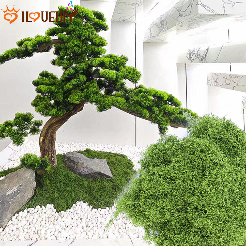 Cây giả - Rêu cỏ xanh nhân tạo - Khối rêu mô phỏng - Bãi cỏ trông thực ...