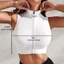 Áo Vest Dây Kéo Thể Thao NICOLOO Yoga, Áo Vest Tập Thể Dục Nylon Màu Trơn, Hấp Thụ Mồ Hôi Mềm Thoáng Khí Tank Top