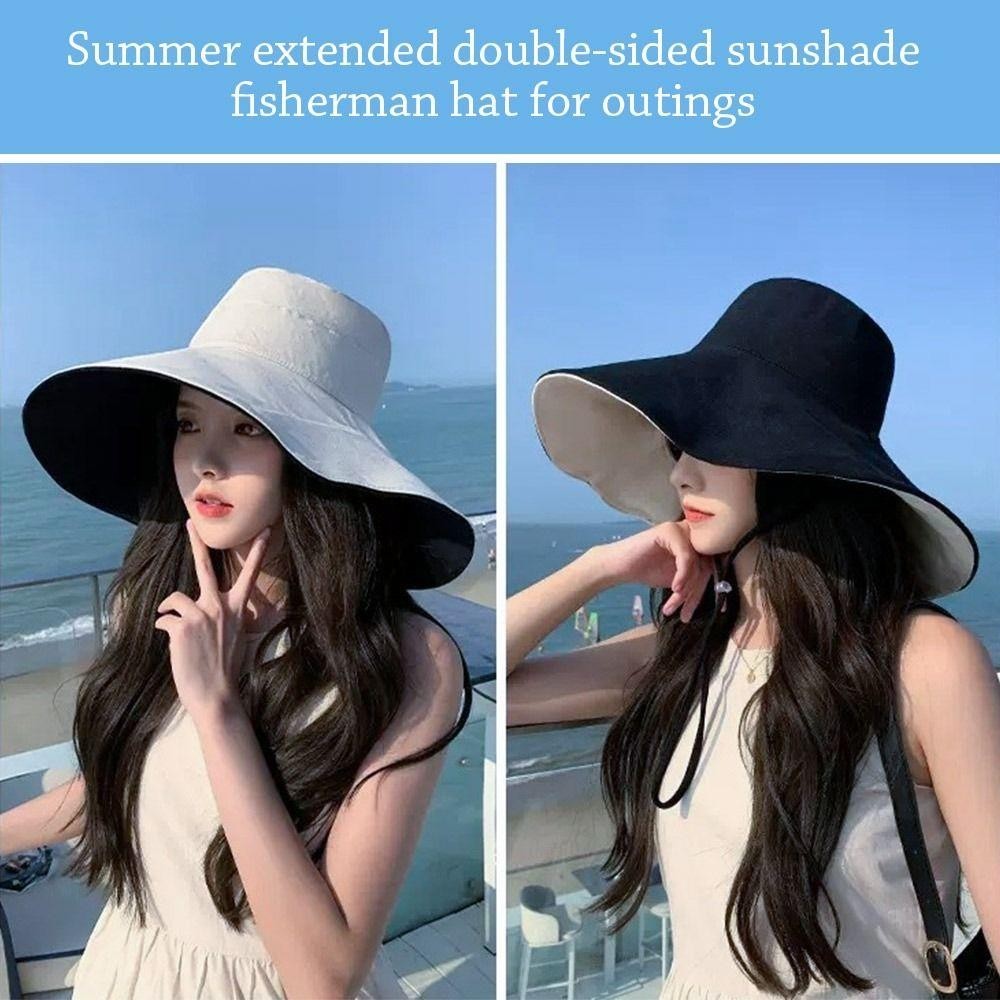 [Vận chuyển nhanh] Mũ đi biển MINIMALY hai mặt, chống nắng, dễ gấp gọn, phù hợp nam giới mùa xuân - hè.