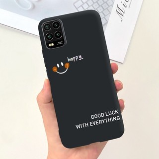 Dành Cho Xiaomi Mi 10 Lite 5G Ốp Lưng Hoạt Hình Dễ Thương Đầu Mèo Chống Sốc Silicon Mềm Vỏ Điện Thoại Cho Xiaomi 10 Lite Mi10 Lite 5G Vỏ