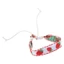 BTF Ngọt Dâu Tây Dệt Vòng Tay Handmade Thêu Vòng Tay Trang Sức