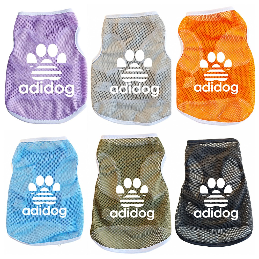 Mèo / Chó Lưới Thoáng Khí Tank Top S-2XL Thời Trang Xuân Hè Quần Áo In Hình Thú Cưng