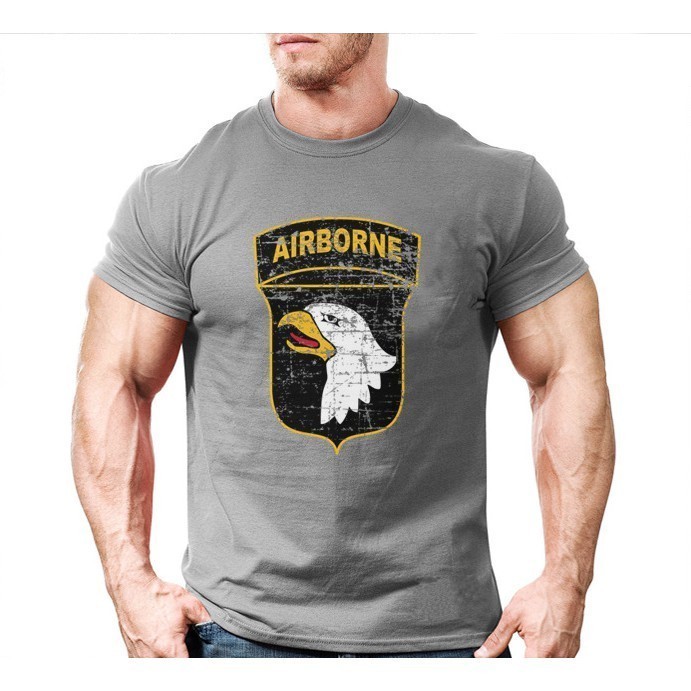 Áo thun AIR BORNE tactical_dã ngoại