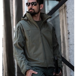 Áo Khoác Tactical Softshell Chống Gió, Chống Nước_Jacket Army Windbreaker