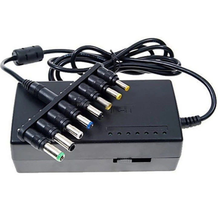 Adapter Sạc Laptop Đa Năng Nguồn 12V - 24V có 8 Đầu Sạc Cho Laptop Và nhiều thiết bị