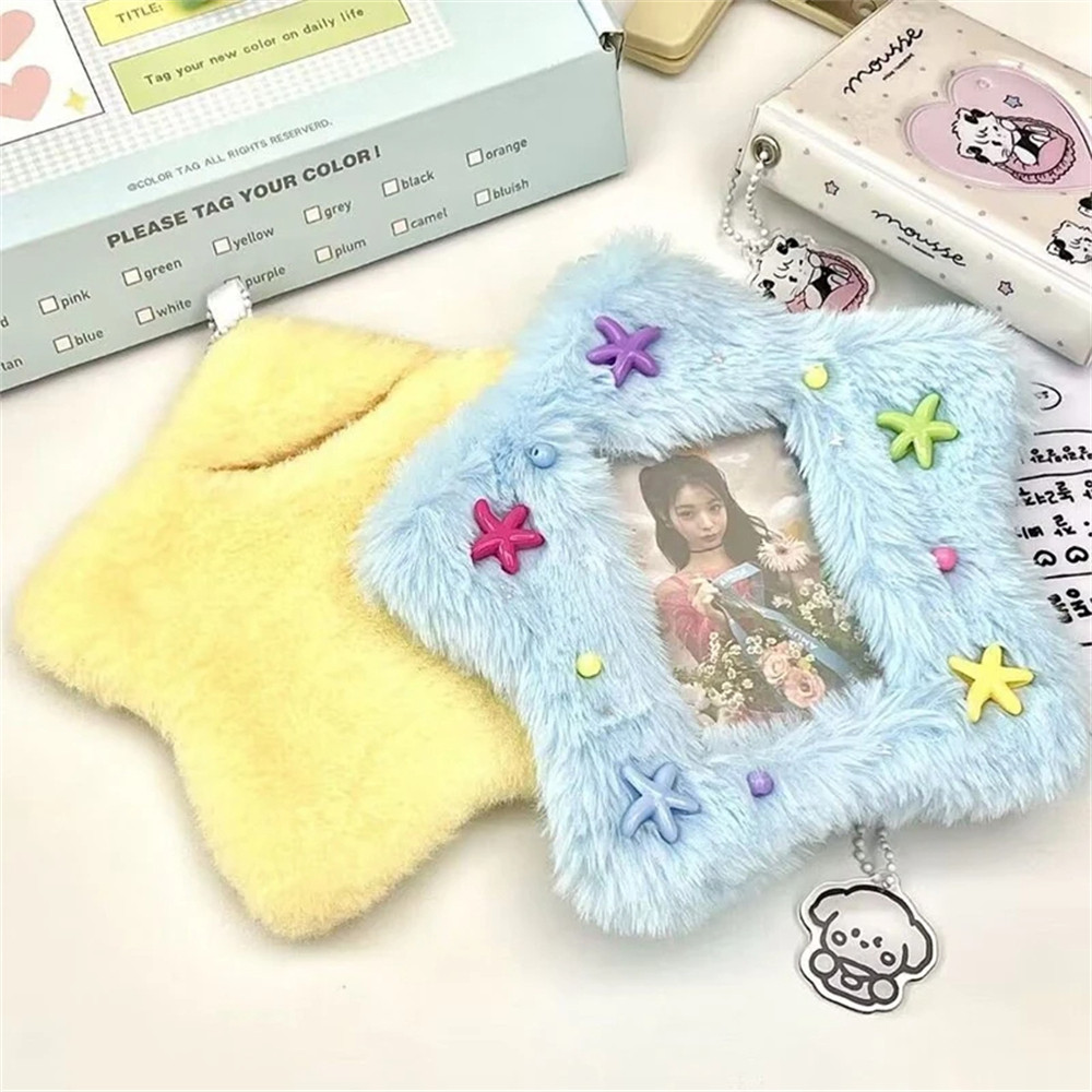 1 Chiếc Dễ Thương Sang Trọng Kpop Photocard Giá Đỡ Có Móc Khóa Kawaii Hoạt Hình Tay Ảnh ID Ngân Hàng Thẻ Tín Dụng Bảo Vệ Văn Phòng Phẩm