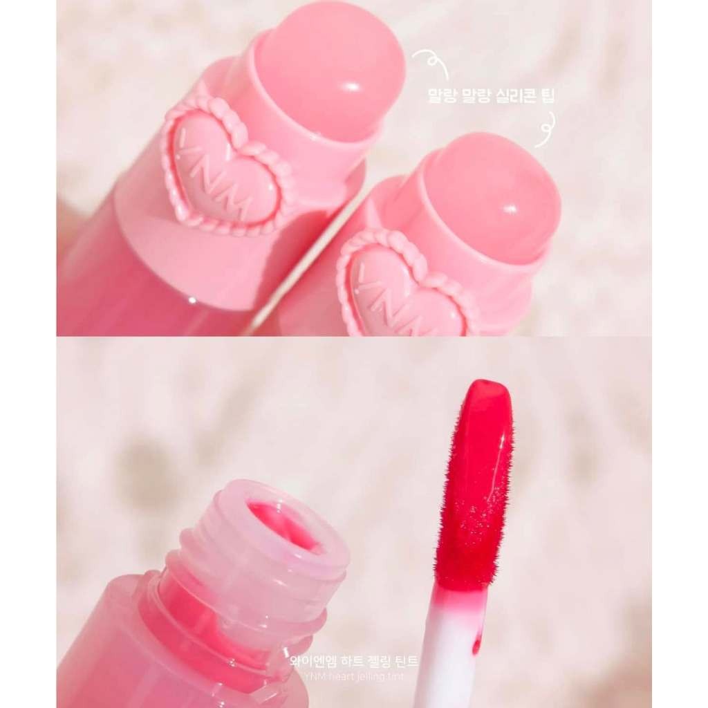 Ảnh Son Tint Bóng Căng Mọng Kèm Đầu Tán Son Và Bền Màu YNM Heart Jelling Tint 2.6g - Daily Beauty 4