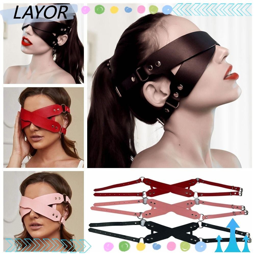 Hot Red Eyepatch Sex Flirting Mask Prop
