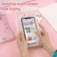 ICUCKO 1 Túi Điện Thoại, Túi Khí Đa Năng Chống Sốc Điện Thoại Chống Thấm Nước, Hoạt Hình Thỏ Có Dây Đeo Dây Treo Vỏ Điện Thoại