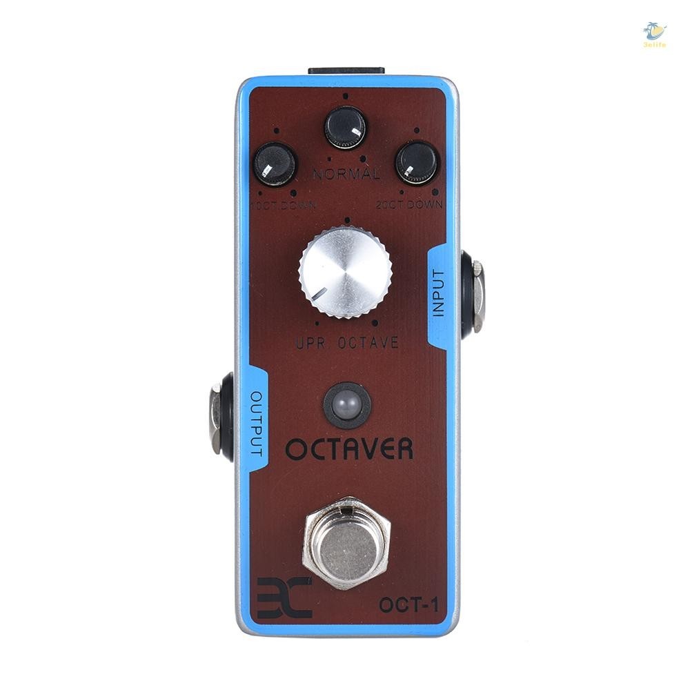 Eno EX OCT-1 Octave Mini Octave Guitar Effect Pedal True Bypass Full ...