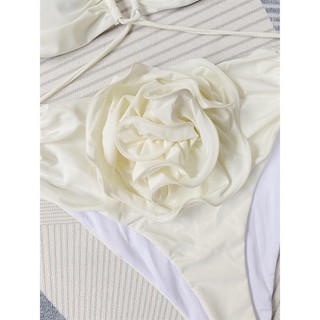 Bikini 2 Mảnh Đi Biển Đính Hoa Cao Cấp Quần Cạp Cao Hàng QCCC OceanBlu