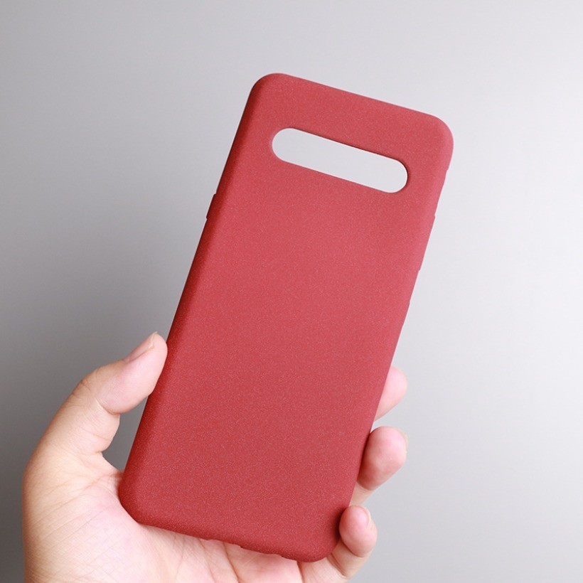 Dành Cho LG V20 V30 V40 V50 V60 ThinQ 5G G7 G8 G8X G8S ThinQ Nhung Chống Vân Tay Vỏ Cát Mềm Mờ Mỏng TPU Vỏ Điện Thoại