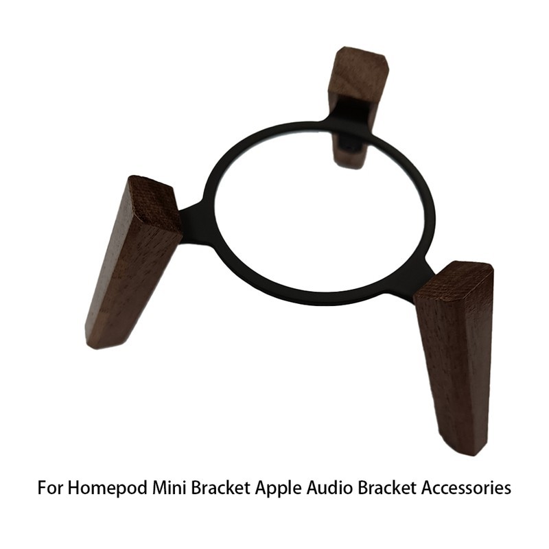Cho Homepod Giá Đỡ Mini Apple Âm Thanh Giá Đỡ Phần Phụ Kiện Đế Gỗ Apple Đa Năng Để Bàn Chống Trơn Trượt Chân Đế