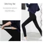 DELMER Leisure Long Lanh Quần, Quần Hậu Cung Siêu Co Giãn Quần Legging Lấp Lánh, Quần Legging Eo Cao Làm Dày Mũi Khoan Sáng Cao Cấp Pha Lê Chiều Dài Đến Mắt Cá Chân Quần Đáy Văn Phòng