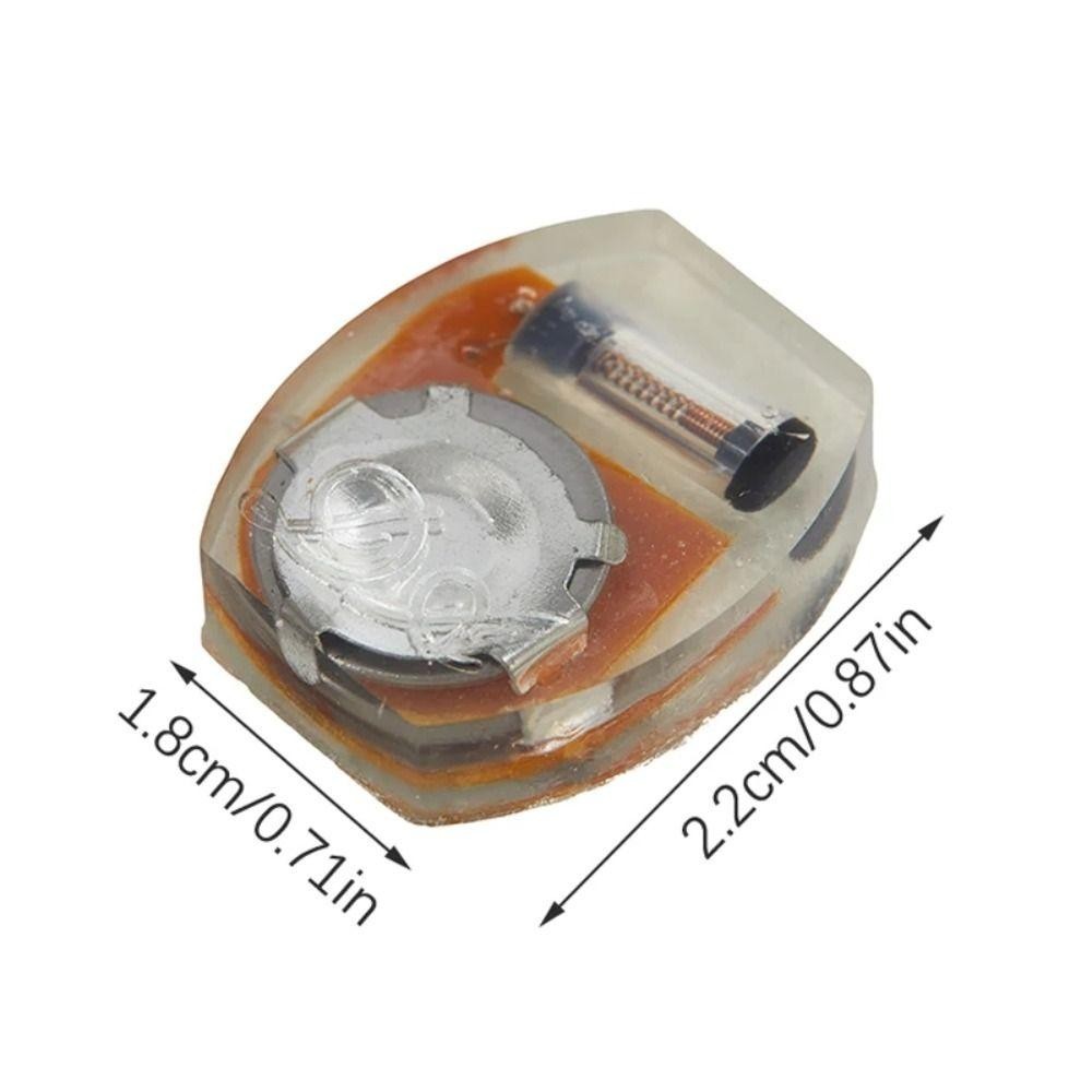 LACYES 10 Chiếc Đèn LED Giày, Đèn Điện Tử Chuyển Động Thu Nhỏ Phát Sáng, Phụ Kiện Sandal Nhựa Lỗ Dạ Quang Giày Đèn Trẻ Em