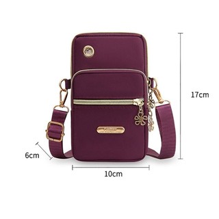 Túi đeo chéo đa chức năng Mini đựng điện thoại di động ALLGIFT, đeo vai hoặc đeo cổ tay