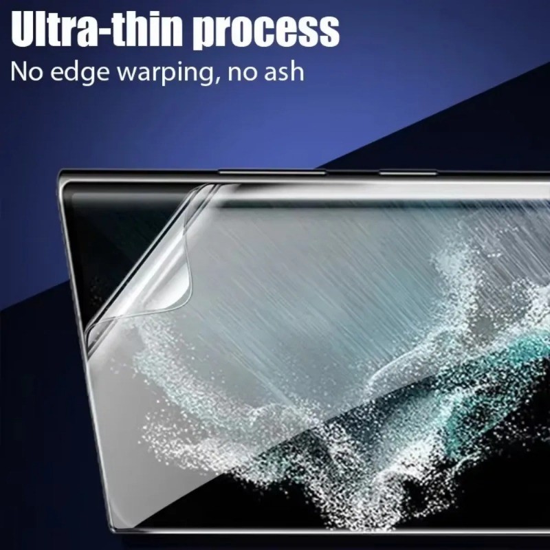 Dành Cho Samsung Galaxy Note S21 S20 20 10 9 8 Plus Ultra FE Lite 5G 4G 3 Cái HD Trong Suốt Mềm Hydrogel Phim Chống Ánh Sáng Xanh Chống Cháy Nổ Bảo Vệ Màn Hình Điện Thoại
