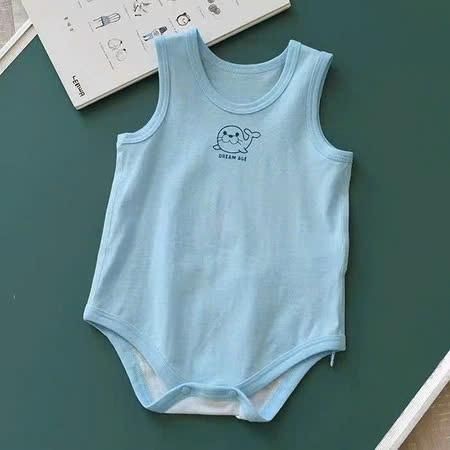 Bodychip ba lỗ liền quần bé trai bé gái hoạ tiết đáng yêu cotton lạnh mềm mát sơ sinh tới 13kg