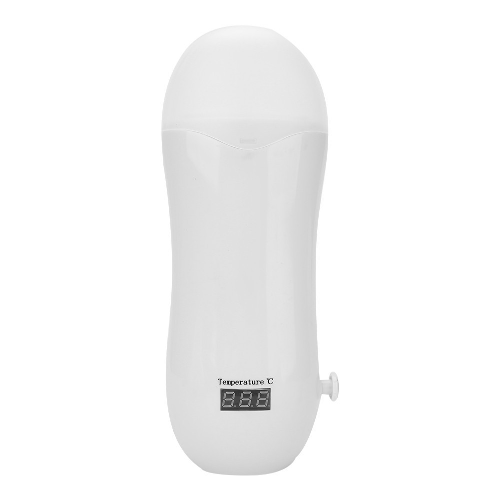 Lanqistore Máy Làm Rụng Lông Sáp Nóng 40W Có Thể Điều Chỉnh Nhiệt Độ Tẩy Lông Con Lăn Tẩy Lông Cuộn Trên Điện Mini Ấm Máy Trắng