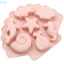Khuôn Silicon Sinh Vật Biển Fondant Bánh Nướng Bánh Sô Cô La Nhựa Tự Làm Khuôn Cá [BK]