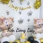 Set Trang Trí Đầy Tháng Cho Bé Gái Đồ Trang Trí - Tiến Bóng Bay