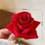 THEGIRL8B Kẹp Tóc Hoa, Kẹp Bên Vải Hoa Hồng Kẹp Tóc, Phụ Kiện Tóc Màu Hồng Thời Trang Thanh Lịch Bên Biển Kỳ Nghỉ Mũ Đội Đầu Hoa Hồng Bên Biển
