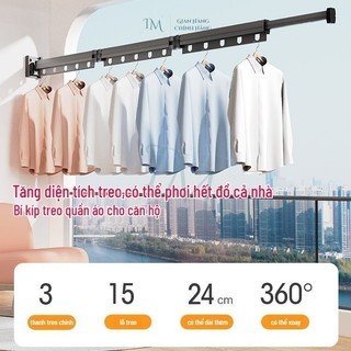 Giá Treo Quần Áo Phơi Khăn Bunnies Kim Loại Gấp Gọn Tiết Kiệm Không Gian Chắc Chắn