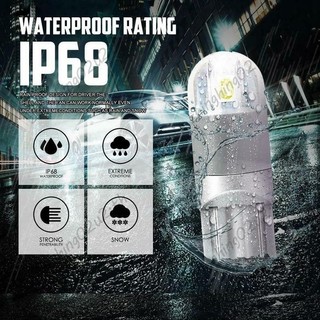 10 Chiếc 6000K Canbus T10 168 194 W5W Mái Vòm Giấy Phép Bên Đánh Dấu Bóng Đèn LED Trắng