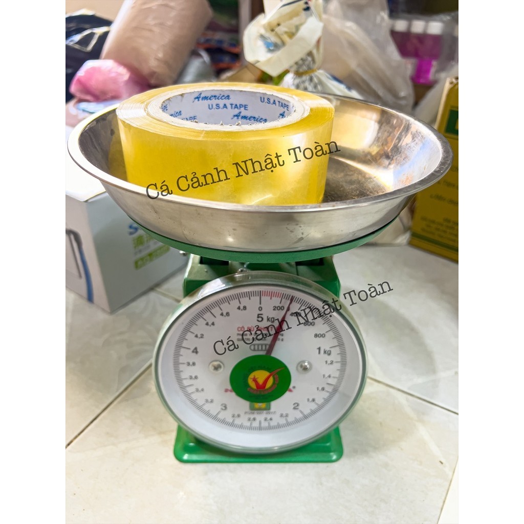 Băng Keo Trong Đóng Gói Hàng Hóa (200 vòng) (1 Cuộn 290 gram)