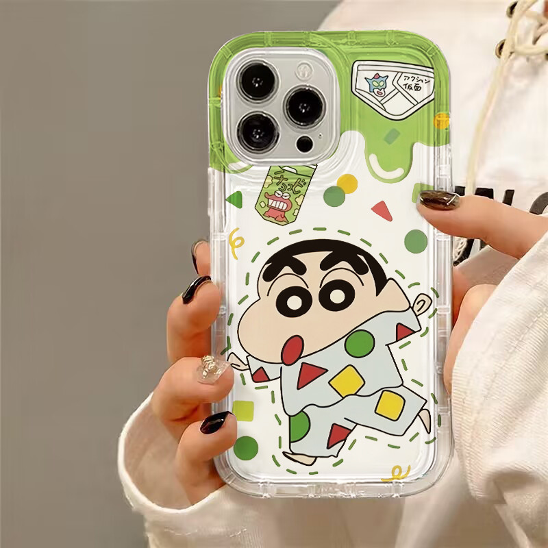 Ốp điện thoại Cho Samsung Galaxy S23 S24 Ultra S22 Plus S20 FE S21 S20 Note 20 Ultra C-Crayon S-ShinChan Ốp điện thoại In Trong Suốt