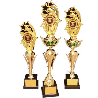 Cúp nhựa mạ vàng, huy chương ngôi sao, quà tặng trẻ em, phần thưởng trường học, trò chơi thể thao, giải thưởng mẫu giáo