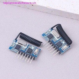 Toplanswatchstore RX480E Bộ thu RF 433 mhz Mô-đun giải mã mã mã học tập 433 mhz Đầu ra 4CH không dây cho điều khiển từ xa Mã hóa VN