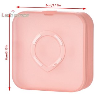 Lostcorner 1 Chiếc Máy Ảnh Trống Đệm Không Khí Puff Box Di Động Mỹ Phẩm Trang Điểm Hộp Đựng Có Bọt Biển Cho BB Kem Nền Mới