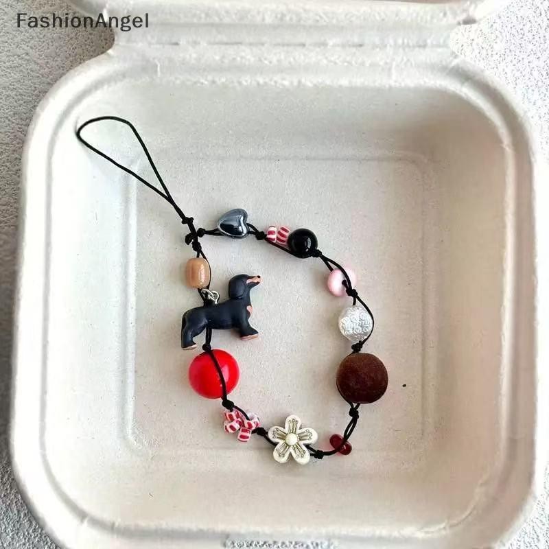 FashionAngel Y2K Dây Cho Dây Xích Điện Thoại Dây Quyến Rũ Dây Đeo Cổ Tay Dễ Thương Đính Hạt Dây Vòng Tay Móc Khóa Cho Bé Gái Người Phụ Nữ VN