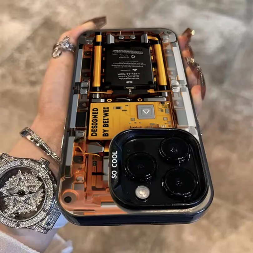 Ốp Điện Thoại Mạ Điện Mờ Cho Realme C63 C61 C65 C55 C53 C35 C51 C20 C20A C11 C15 C67 C33 C30 Bảng Mạch Cao Cấp Mạ Điện IMD Cover