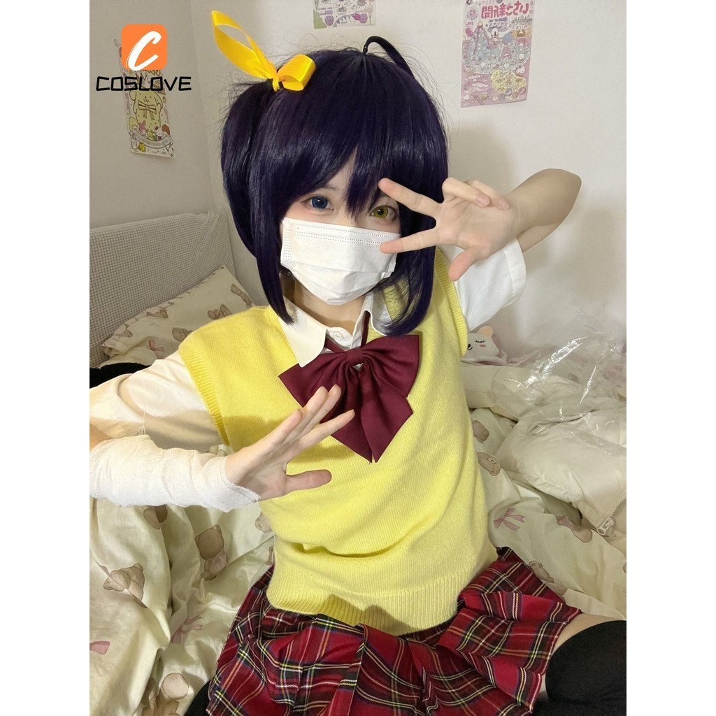 Bộ Đồng Phục Hóa Trang Takanashi Rikka Trong Anime Love Chunibyo & Different Delusions