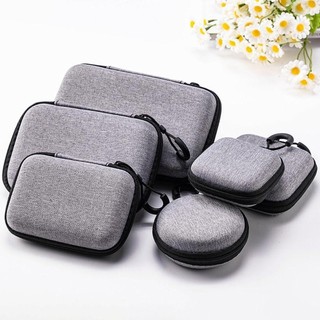 LUMELAMP 1 Cái Túi Bảo Quản EVA, Mini Cho Tai Nghe Dây Kéo Airpod, Phụ Kiện Kỹ Thuật Số Di Động Tai Nghe / Điện Thoại / Cáp Sạc Túi Đựng Túi Đựng